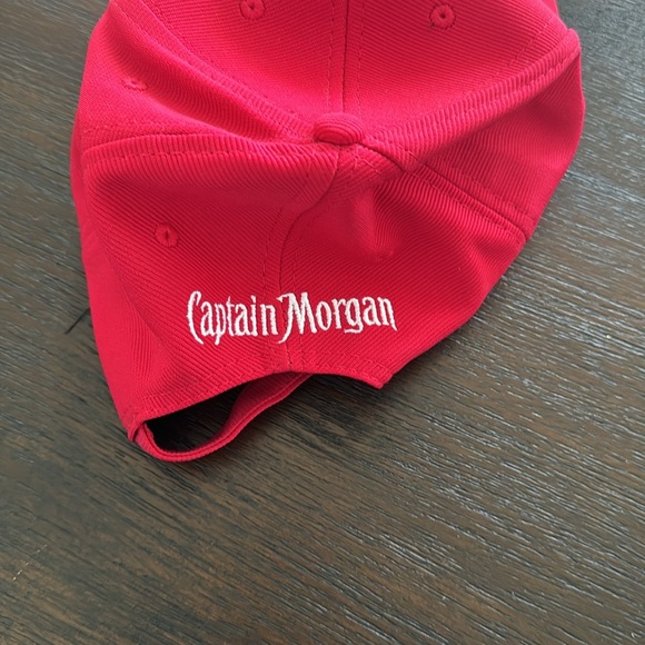 Captain Morgan | Red Promo Logo Cap | NWOT - Picture 2 of 4